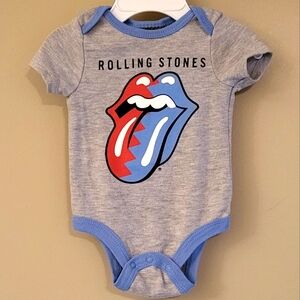 The Rolling Stones short sleeve onesie/bodysuit